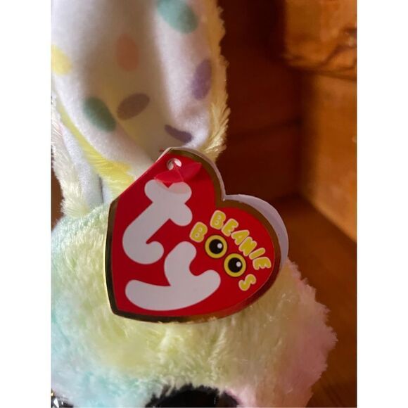 6” Ty Beanie Boo Bubby the Rabbit - Picture 3 of 4